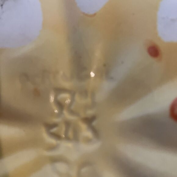 HARVEST Ceramic Lidded Pumpkin Shaped Soup Tureen and Serving Plate - Picture 6 of 10